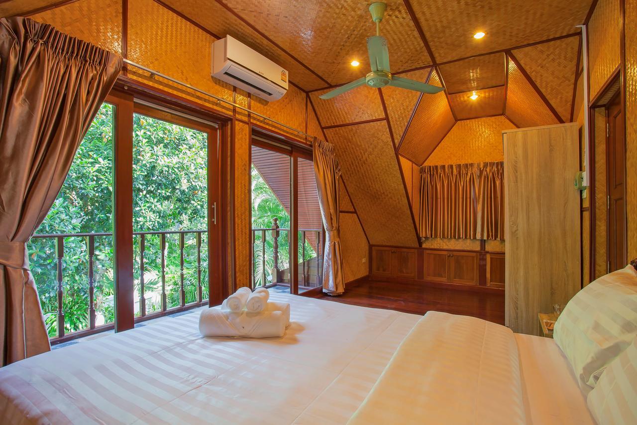 Traditional Thai Villa Nikkie In Tropical Nature, 4Br & Pool, Near Rawai Beach Nai Harn Exterior foto