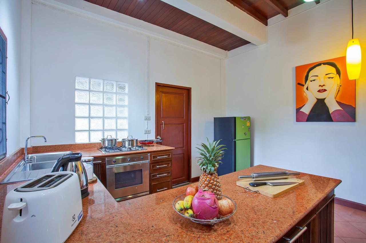 Traditional Thai Villa Nikkie In Tropical Nature, 4Br & Pool, Near Rawai Beach Nai Harn Exterior foto